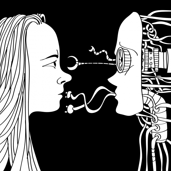 Mecha Love, por Luis Blackaller